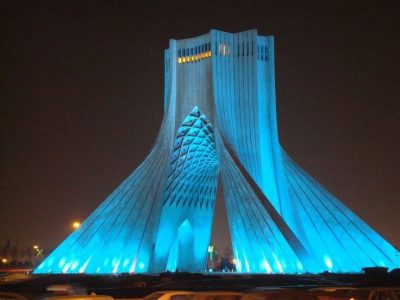 wdd2024-blue (1) نورپردازی آبی نمادهای شهر تهران به مناسبت هفته ملی دیابت